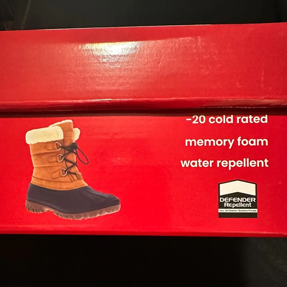 Chooka Snow Boots NIB Size 7‎